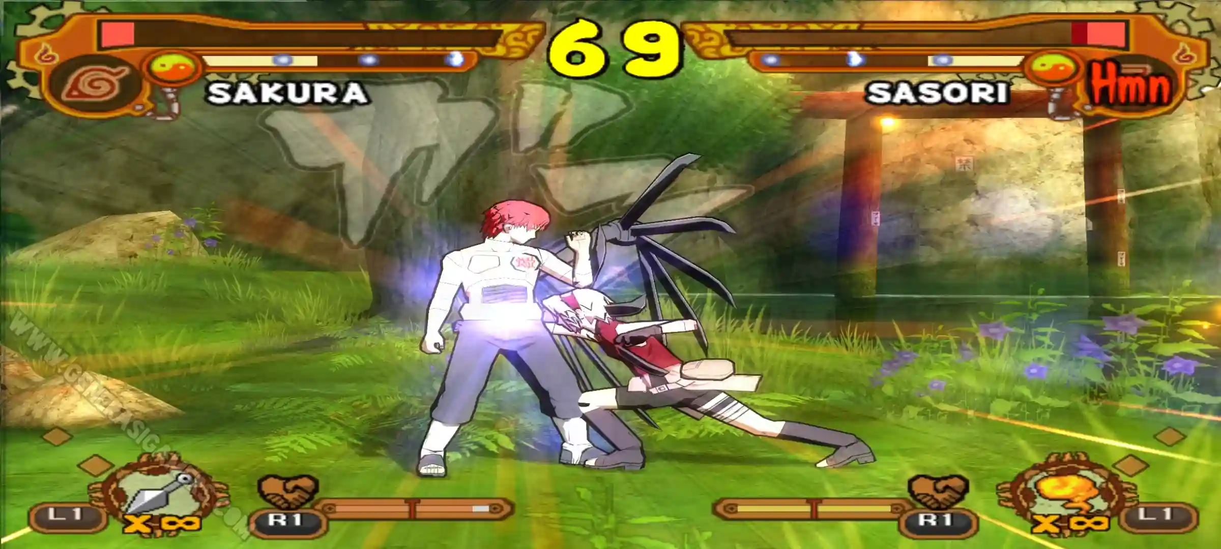 Naruto Shippuden Ultimate Ninja 5 PS2 2