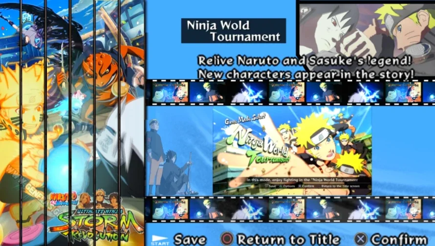 Naruto Ultimate Ninja Storm Revolution Ppsspp Mod 6