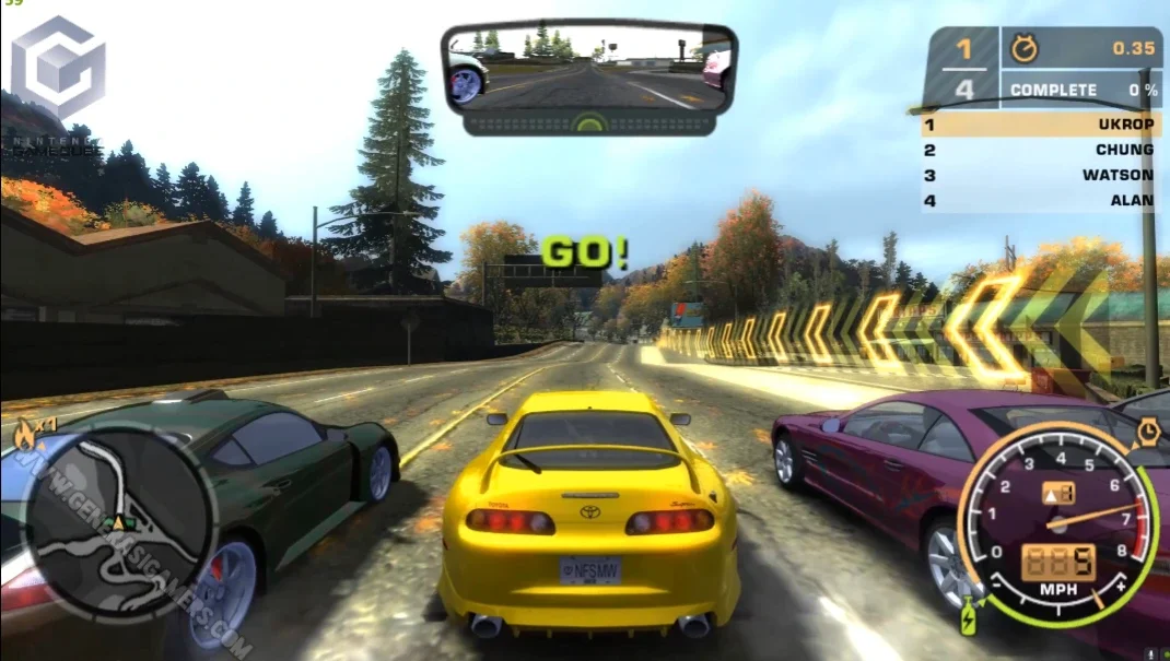 Need For Speed Most Wanted GameCube 2