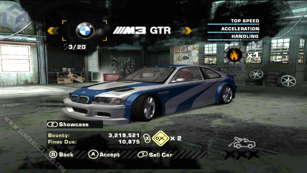 Need For Speed Most Wanted GameCube 5